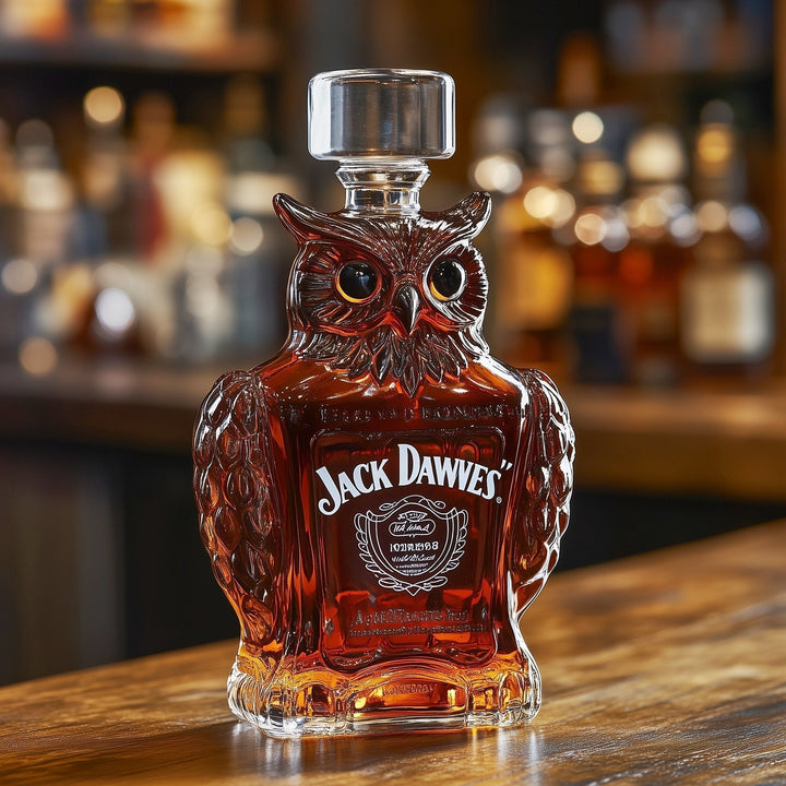 Bagoly Whisky Palack