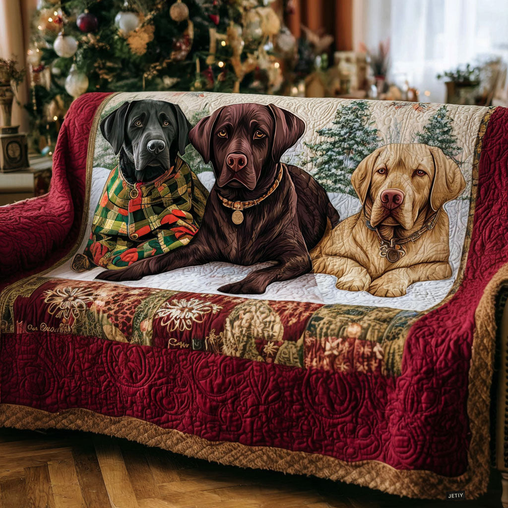 Labrador retriever tűzött kanapévédő