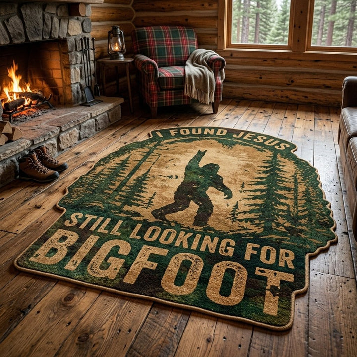 Erdei Bigfoot – egyedi formájú szőnyeg NCU0DV9664