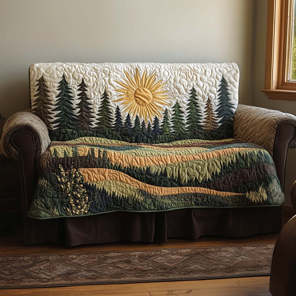 Napfény – steppelt textil