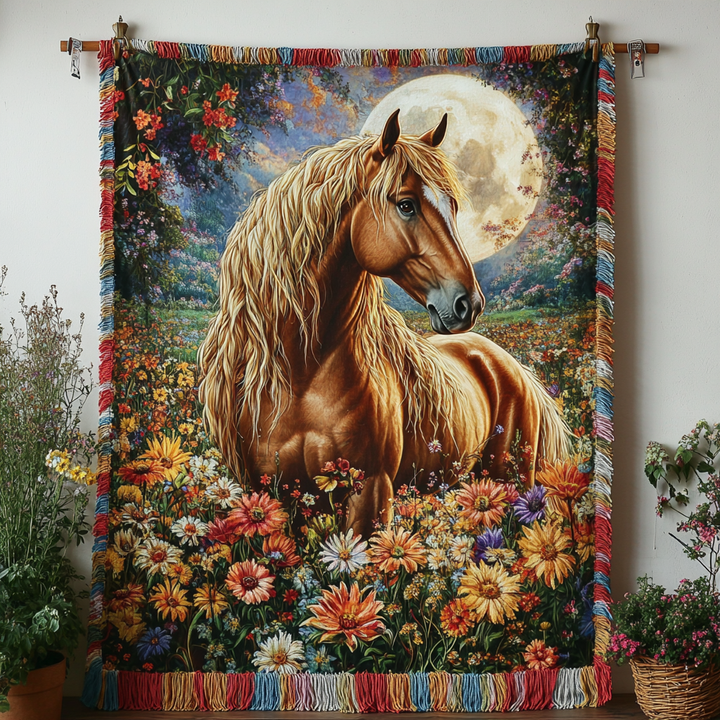 Mystic Mustang -szőtt takaró NCU0DV3893