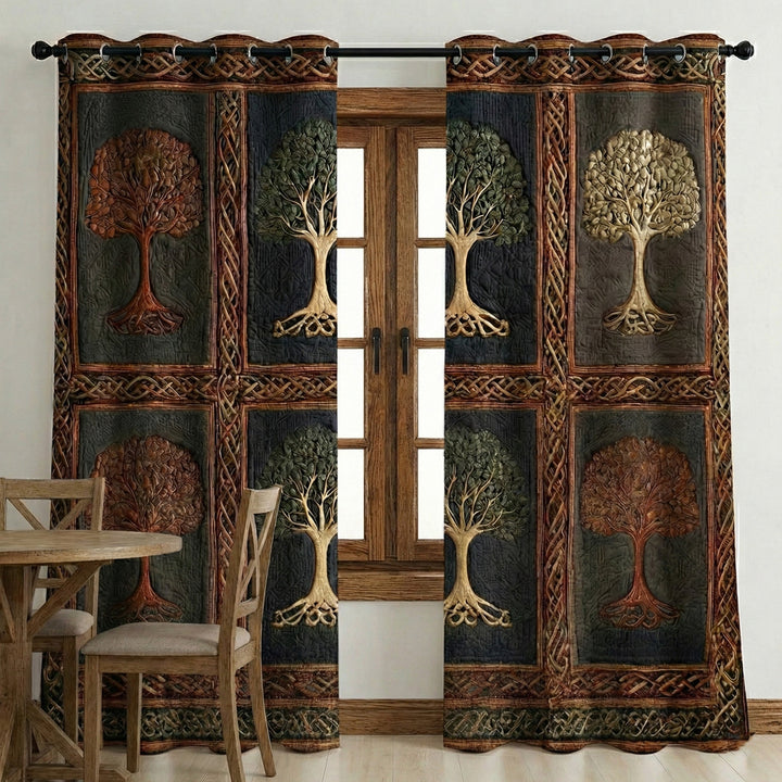 Nature Roots -tűzött függöny NCU0NT11846