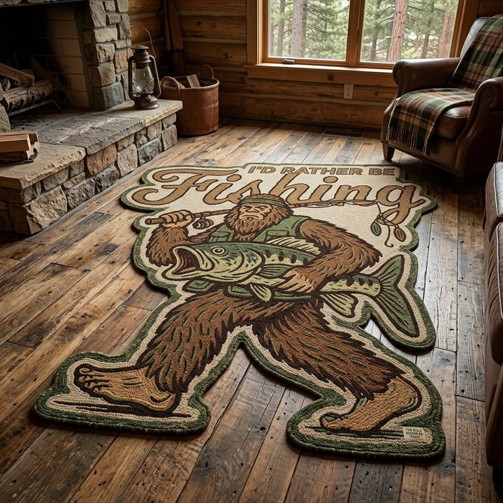 Sasquatch Woods - egyedi formájú szőnyeg NCU0DV9669