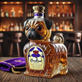 Franciai Bulldog Whisky Üveg