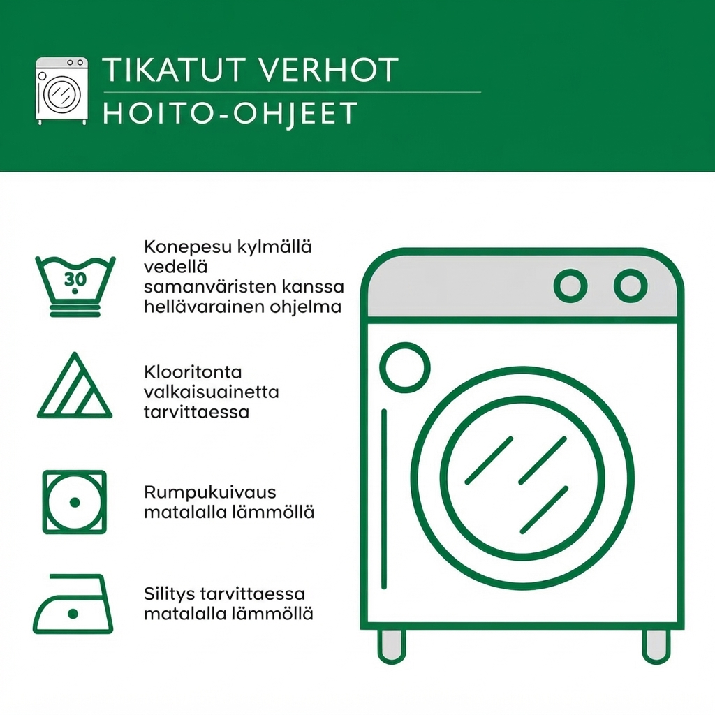 Evergreen Lane -tűzött függöny NCU0DK11485