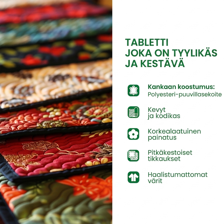 Kukkaunelma-tikott asztalterítő NCU0PT2321